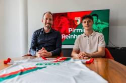 官方：奥格斯堡续约18岁青年队中场赖因海默