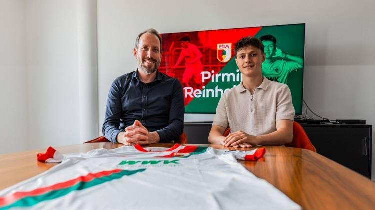 官方：奥格斯堡续约18岁青年队中场赖因海默