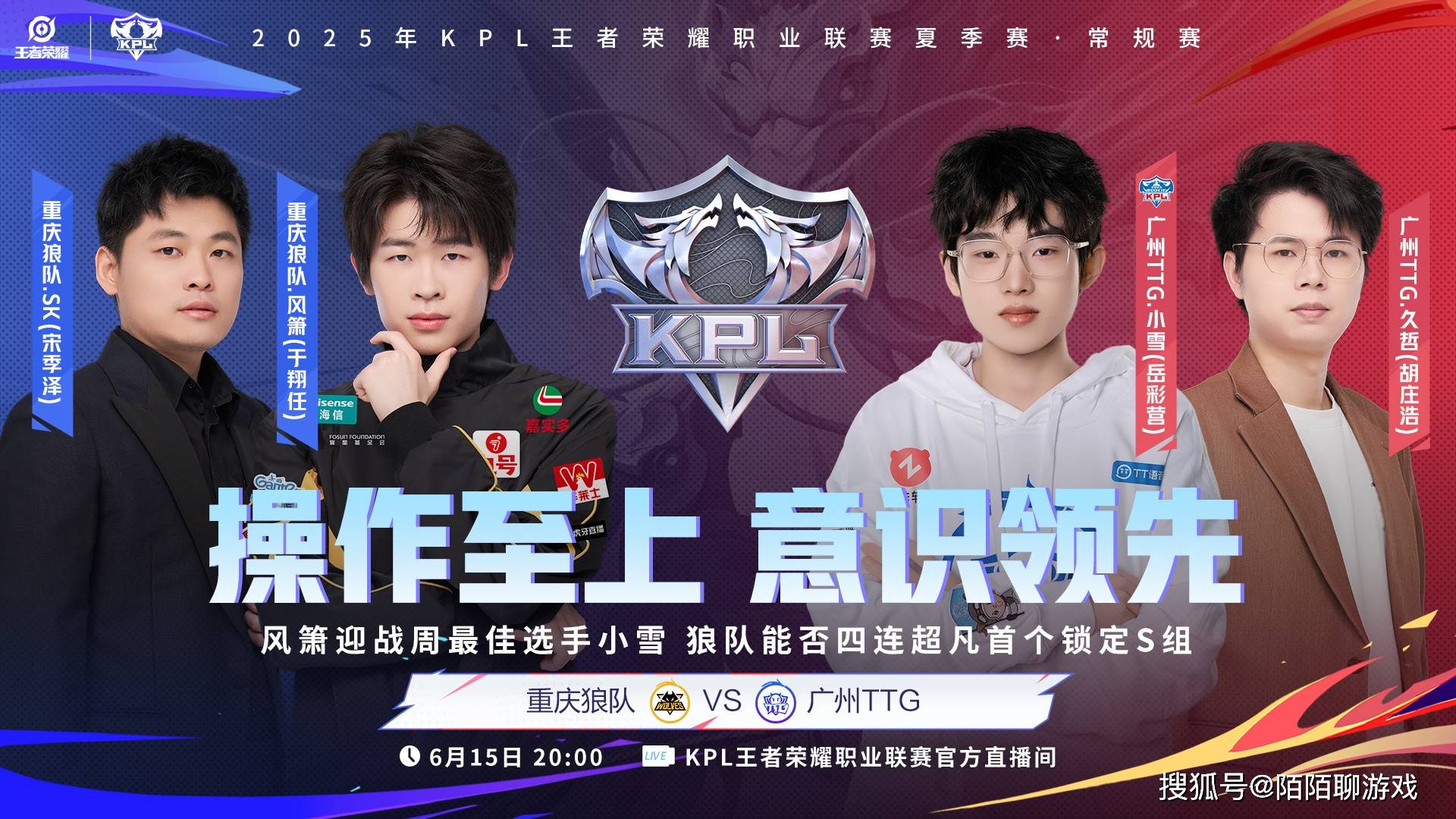 天狼大战，是狼队成为首支晋级S组的战队，还是TTG再次横扫狼队？