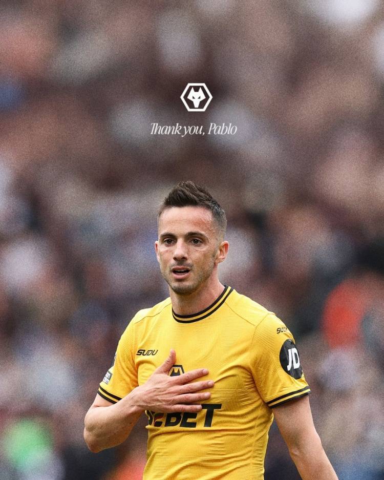 【官宣】萨拉维亚离开狼队