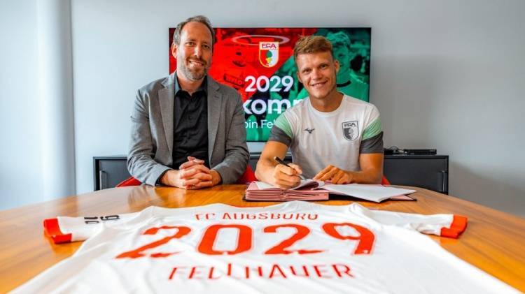 官方：奥格斯堡签下埃弗斯堡27岁中场费尔豪尔，双方签四年合同