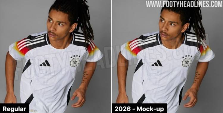 阿迪达斯2026世界杯球衣设计大变革，三道杠将加宽