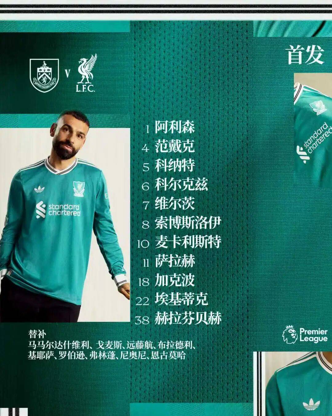 萨拉赫点球绝杀,我军战胜伯恩利